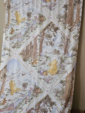 Classic Winnie The Pooh Disney Nursery Curtain SINGLE PANEL